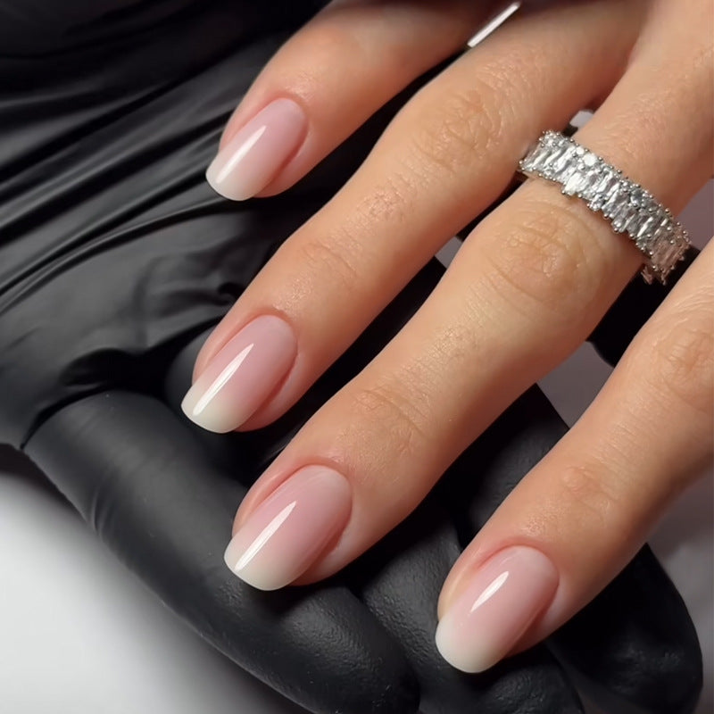Elegant Heart-Designed Press-On Nail Tips Bowlift