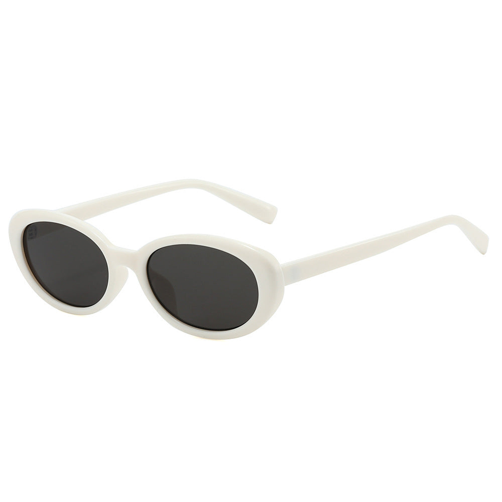 Elegant Vintage Oval Sunglasses Bowlift