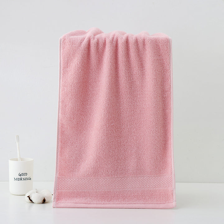 High-Quality Terry Bath Towel With Elegant Stripe Border Bowlift