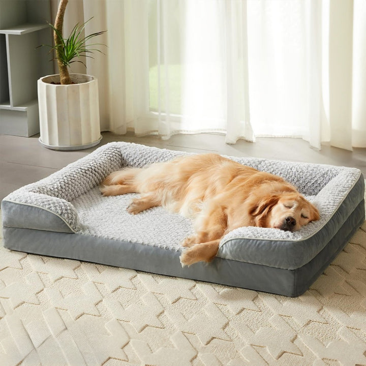 Orthopedic Bolstered Dog Bed