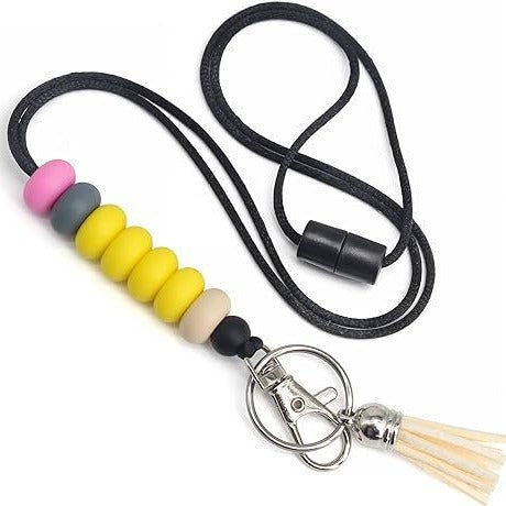 Colorful Silicone Keychain Lanyard Bowlift
