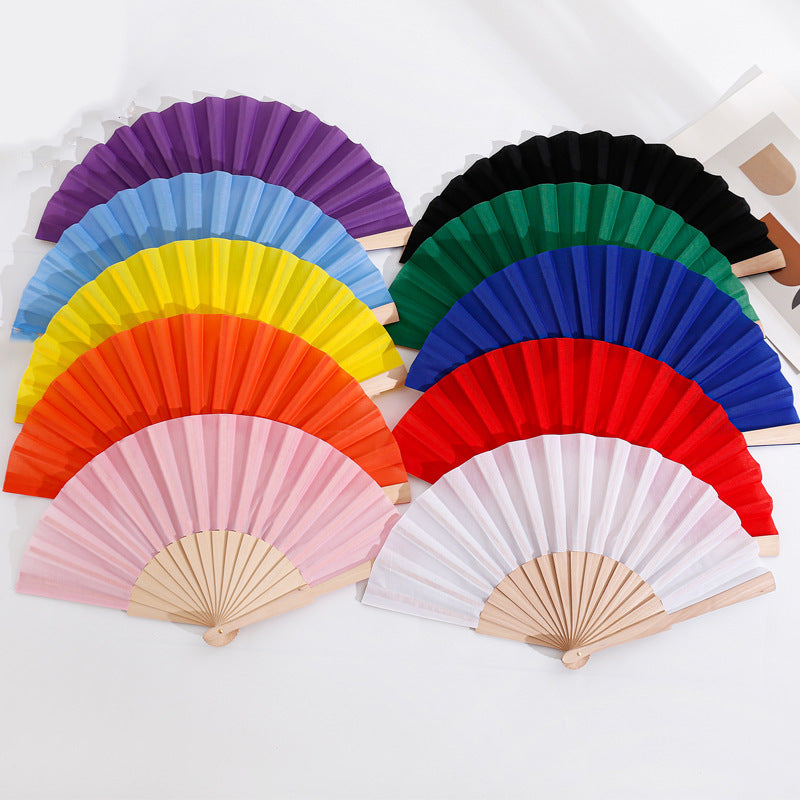 Women handmade fan made of breathable material with elegant design Bowlift
