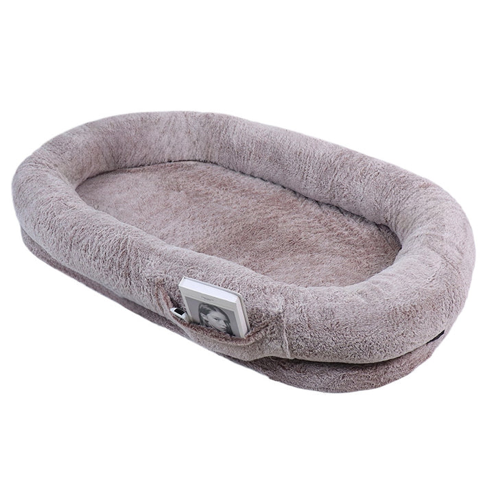 Plush Supportive Dog Bed