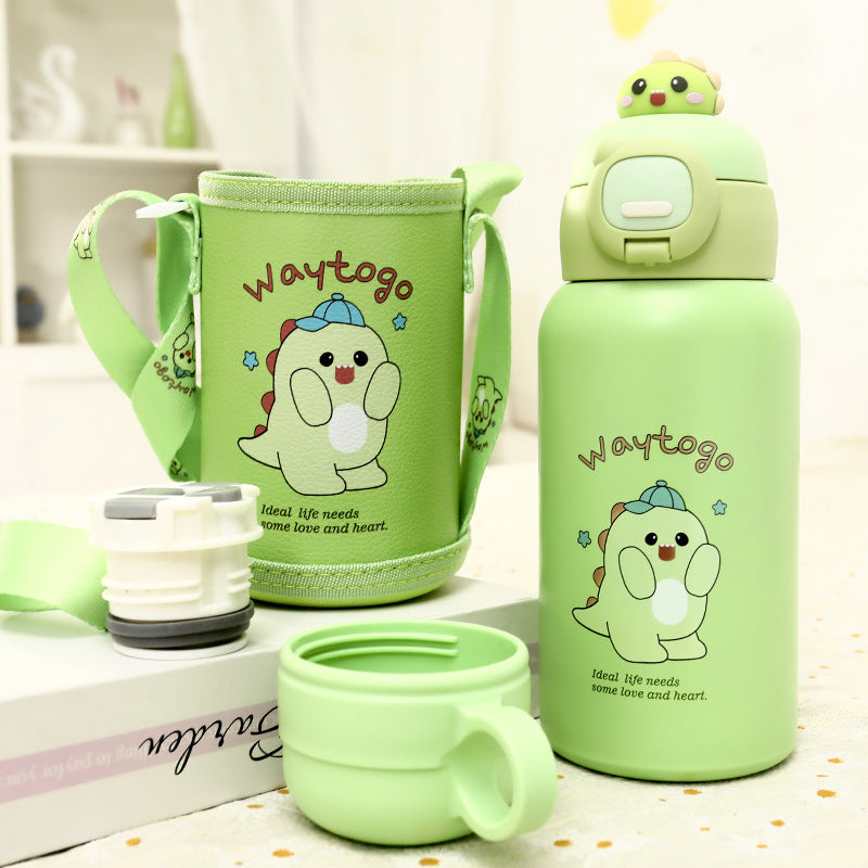 Insulated drinking bottle with unique animal design Bowlift