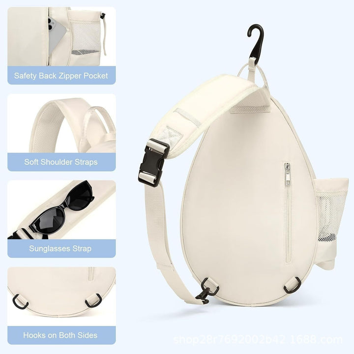 Tennis Racket Sling Bag Bowlift