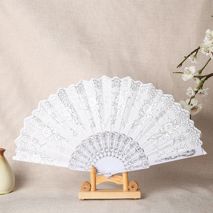 Ladies elegant lace fan Bowlift