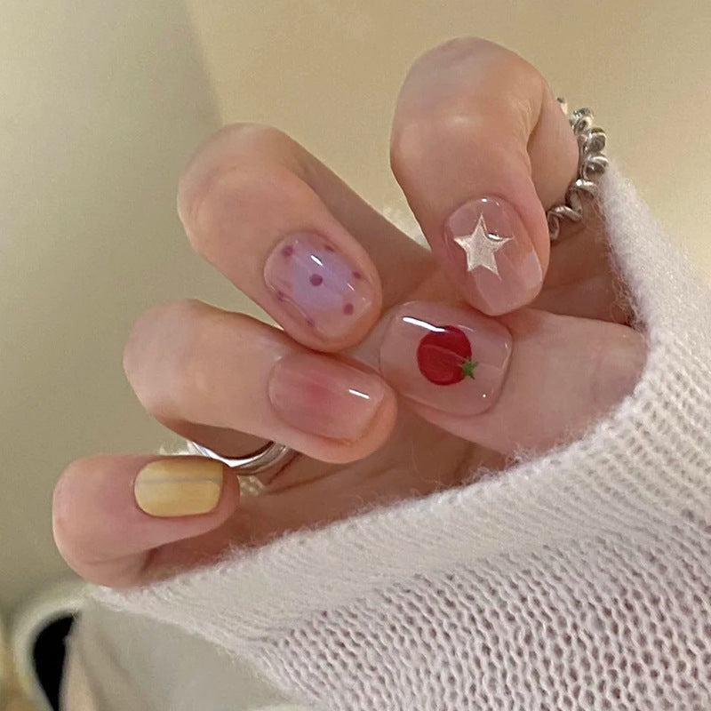 Elegant Nail Art Press-On Nails Bowlift
