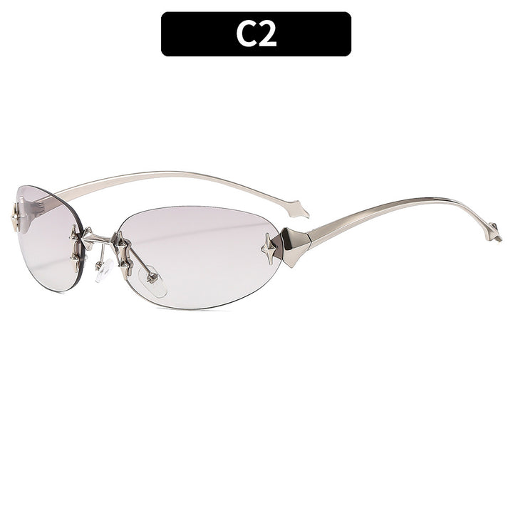 Futuristic Minimalist Fashion Eyewear