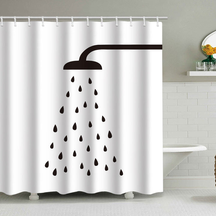 Shower Curtain Bowlift