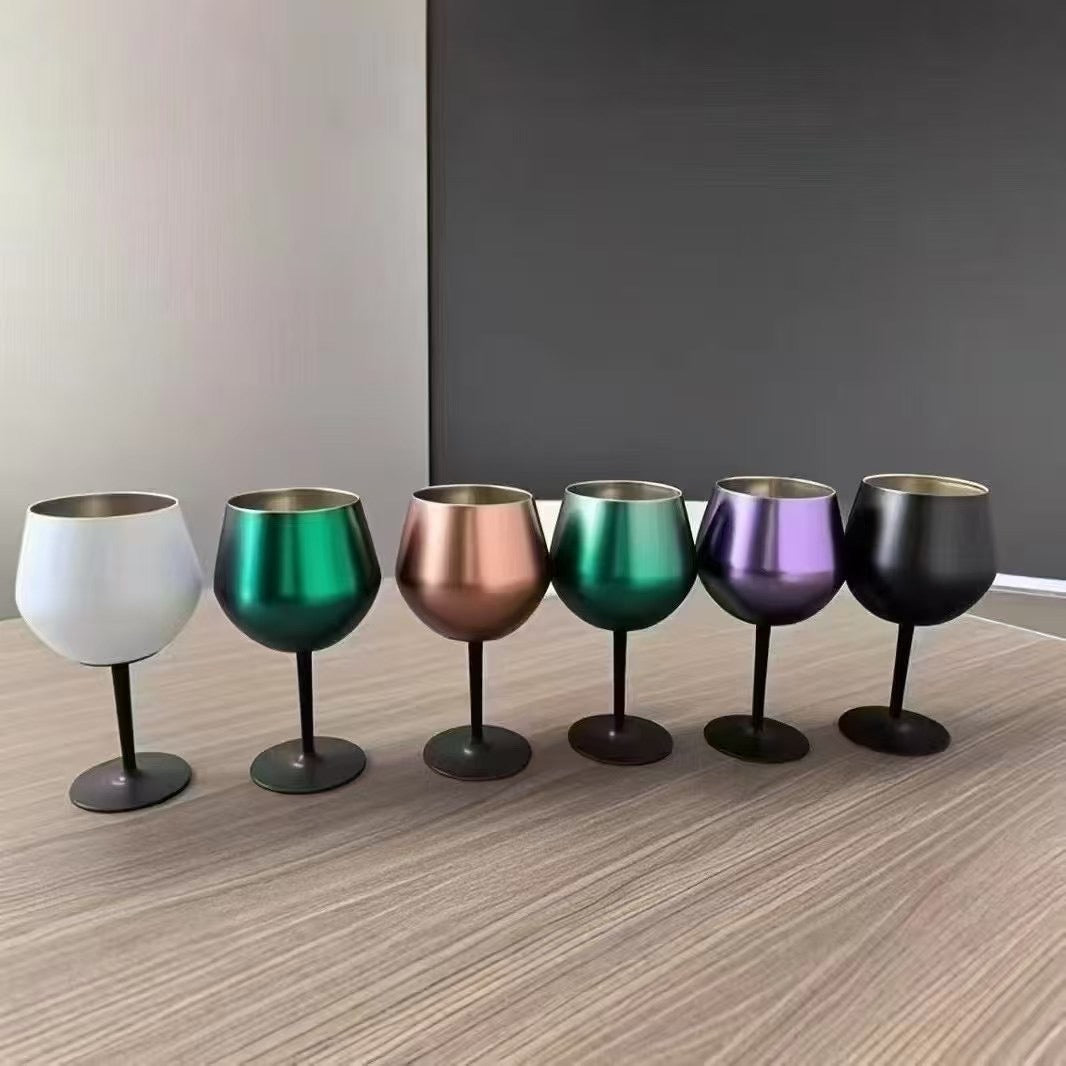 Unisex Insulated Stainless Steel Wine Cup Bowlift