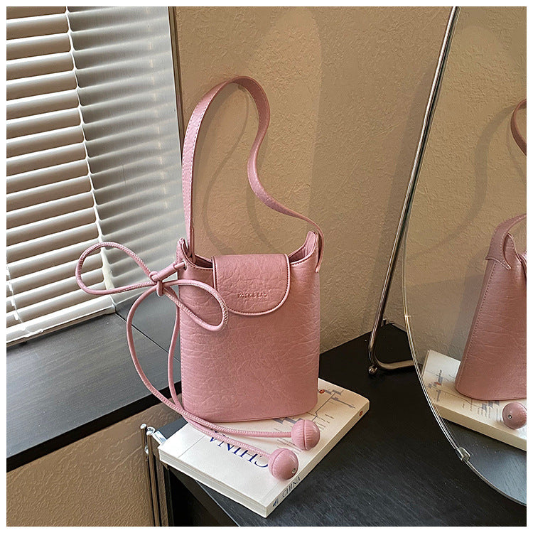 WoModern Textured Mini Crossbody Bag Bowlift