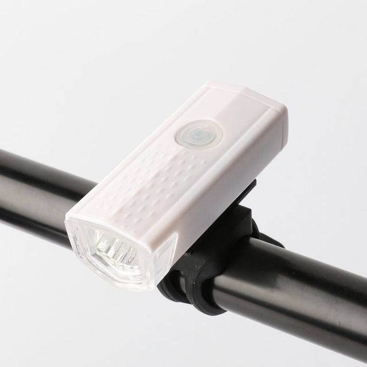 USB Rechargeable LED Bicycle Front and Rear Light Set with Quick Release Mounts Bowlift