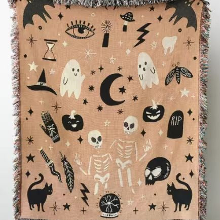 Artistic Decorative Throw Blanket