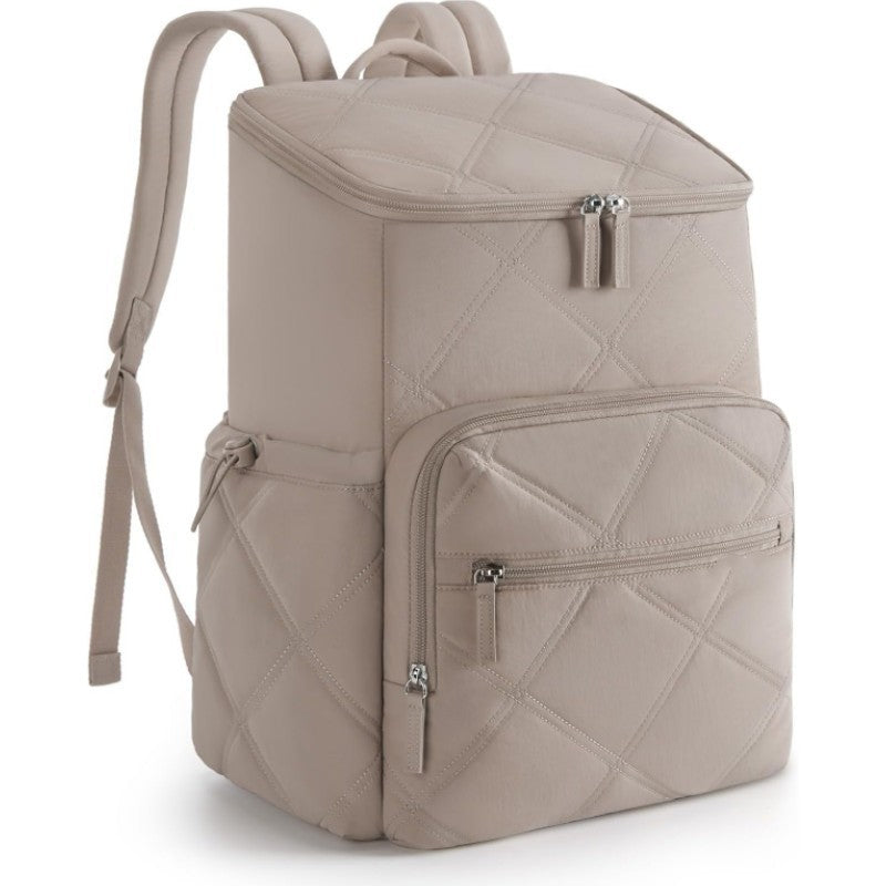 Portrait-format city backpack with multifunctional compartments Bowlift