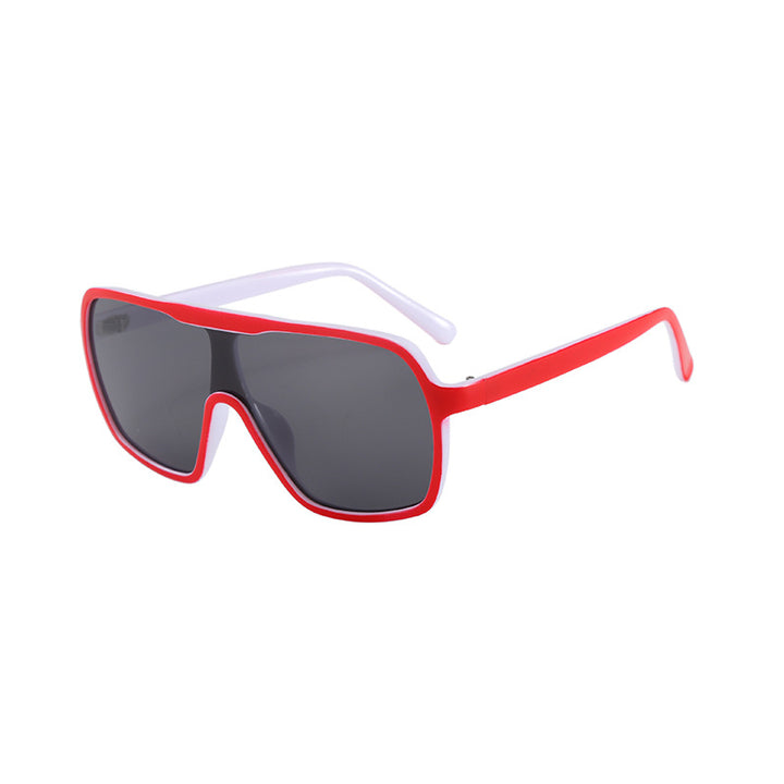 Men's Shield Style Sunglasses Bowlift