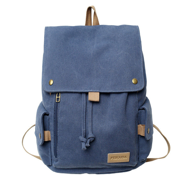 Rugged Canvas Hiking School Backpack Bowlift
