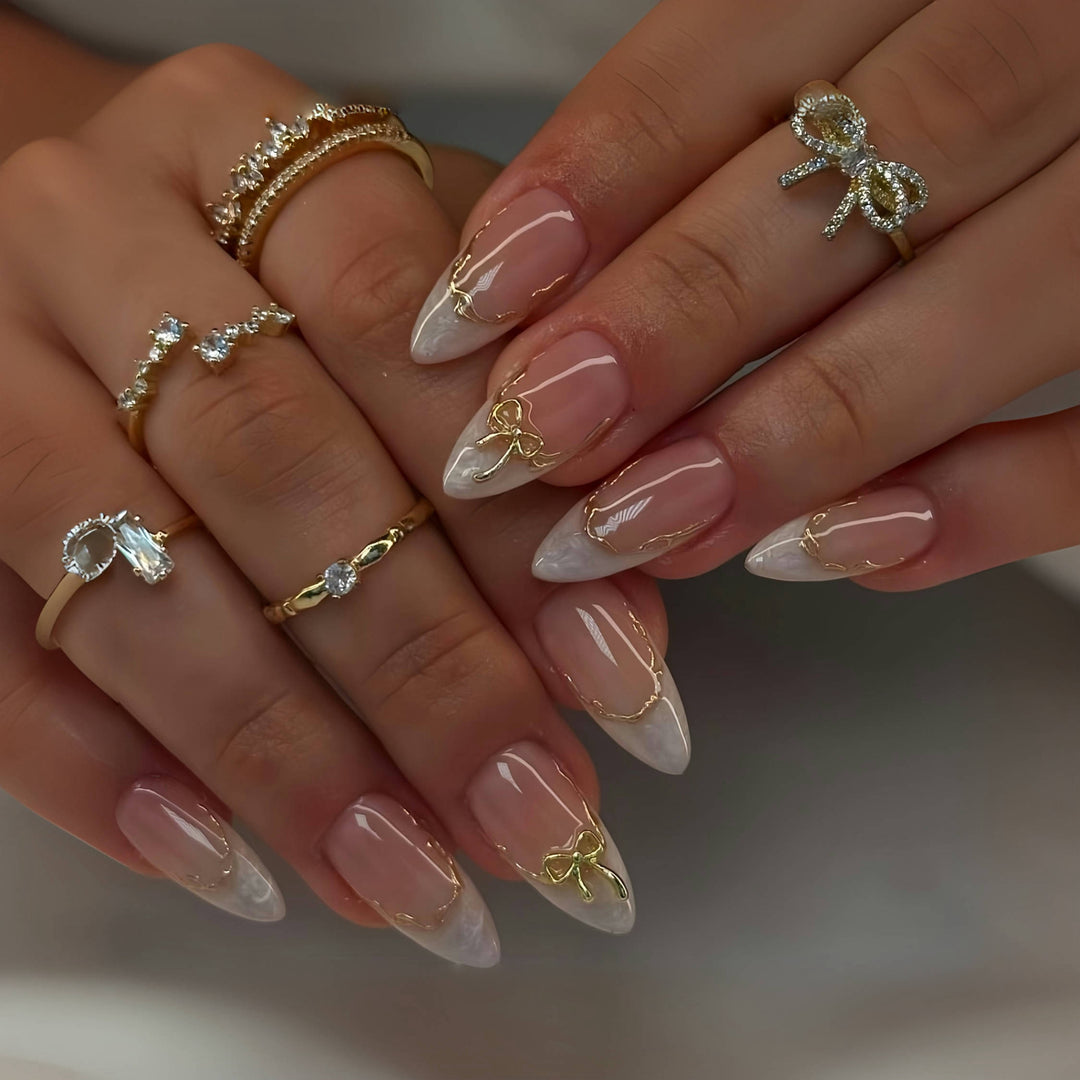 Elegant Decorative Nail Art Set Bowlift