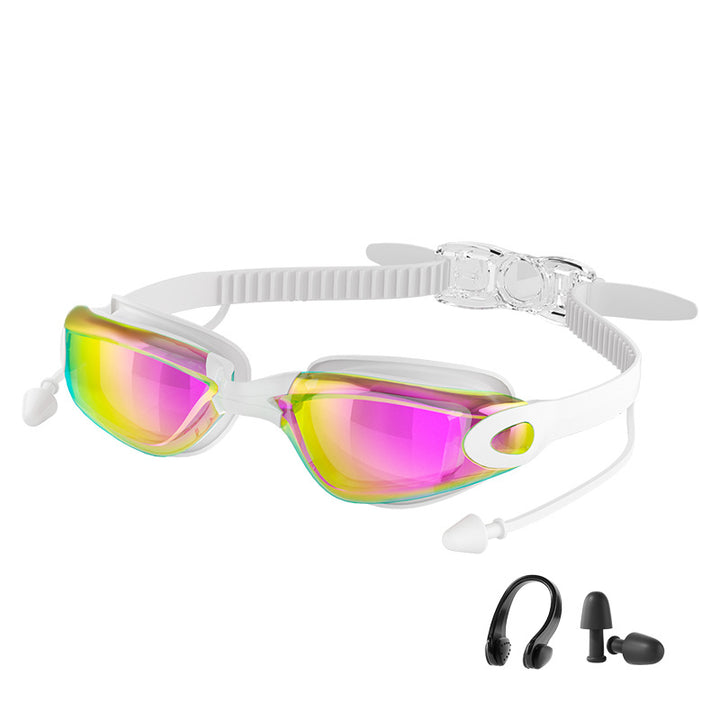 Men's Advanced Anti-Fog Swimming Goggles Bowlift