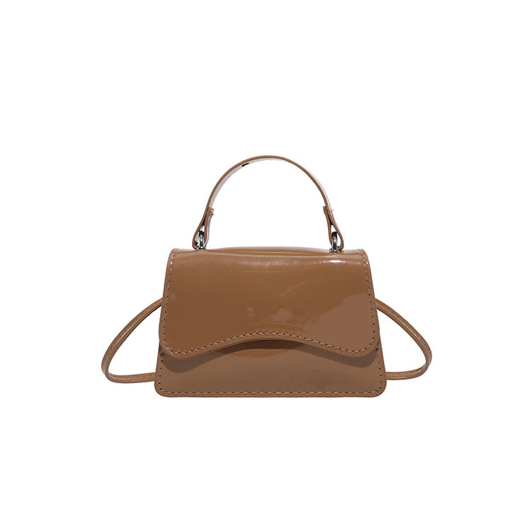 WoStylish Patent Leather Mini Handbag Bowlift
