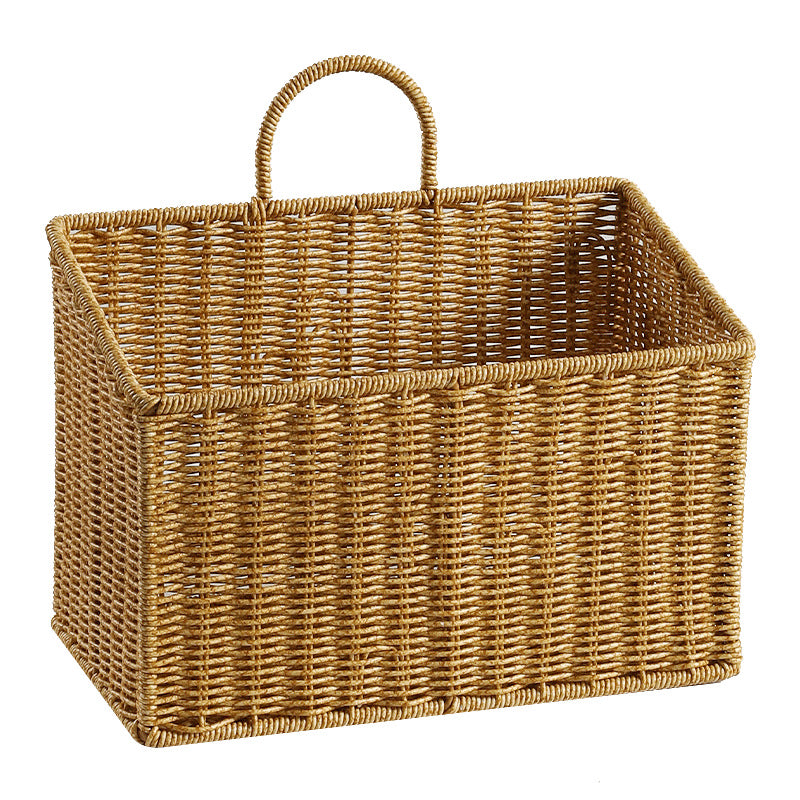 Decorative Woven Storage Basket Bowlift