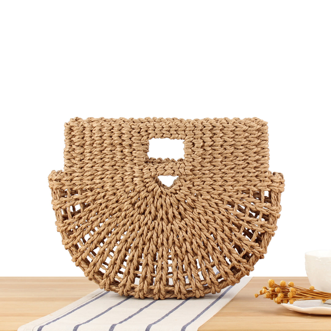 Handmade basket bag with unique design Bowlift