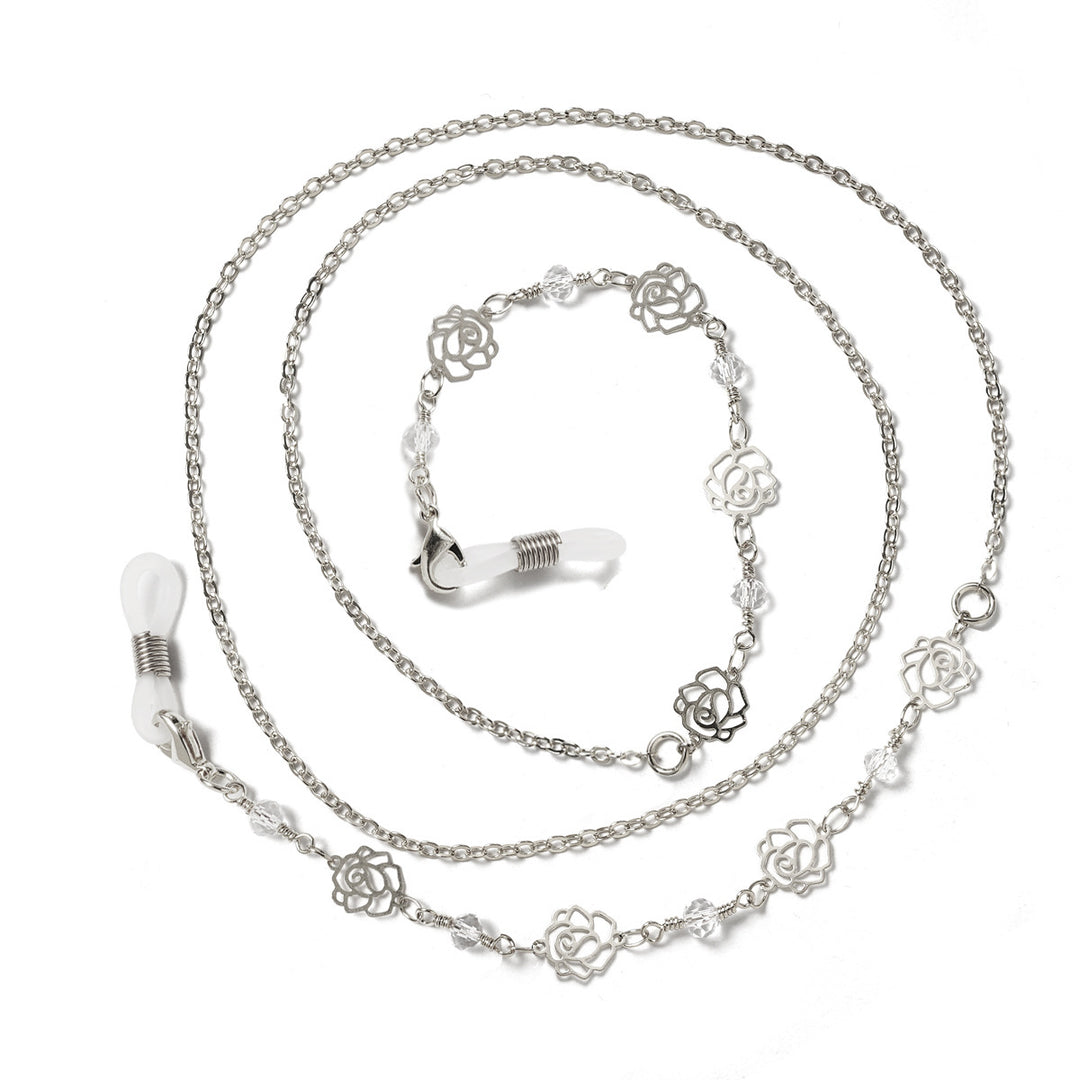Multifunctional Beaded Eyewear Chain Bowlift
