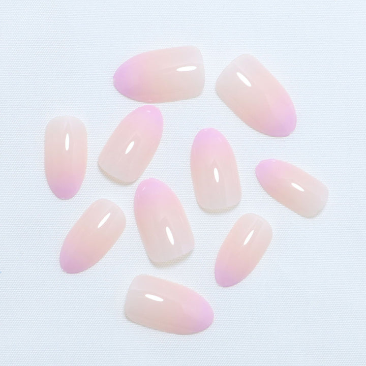 Ombre Press-On Nail Set Bowlift
