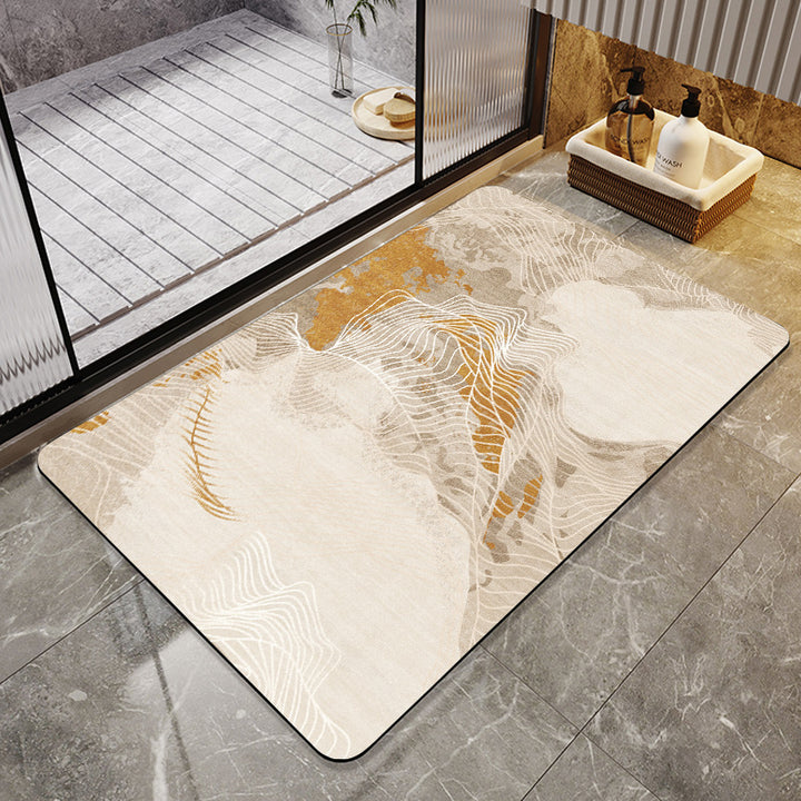 Luxurious Textured Bath Mat Bowlift