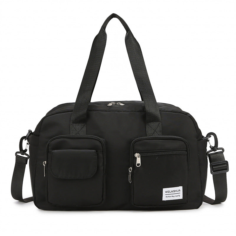 Multifunctional Travel Bag With Multiple Compartments And Adjustable Shoulder Strap Bowlift