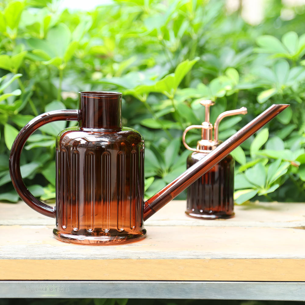 Vintage-Inspired Plastic Watering Can