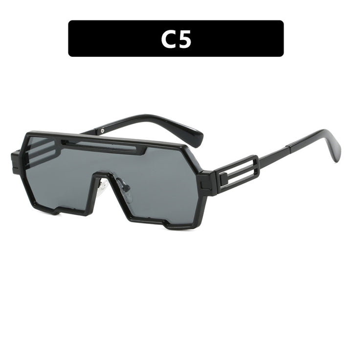 Women's futuristic sunglasses in striking hexagon design Bowlift