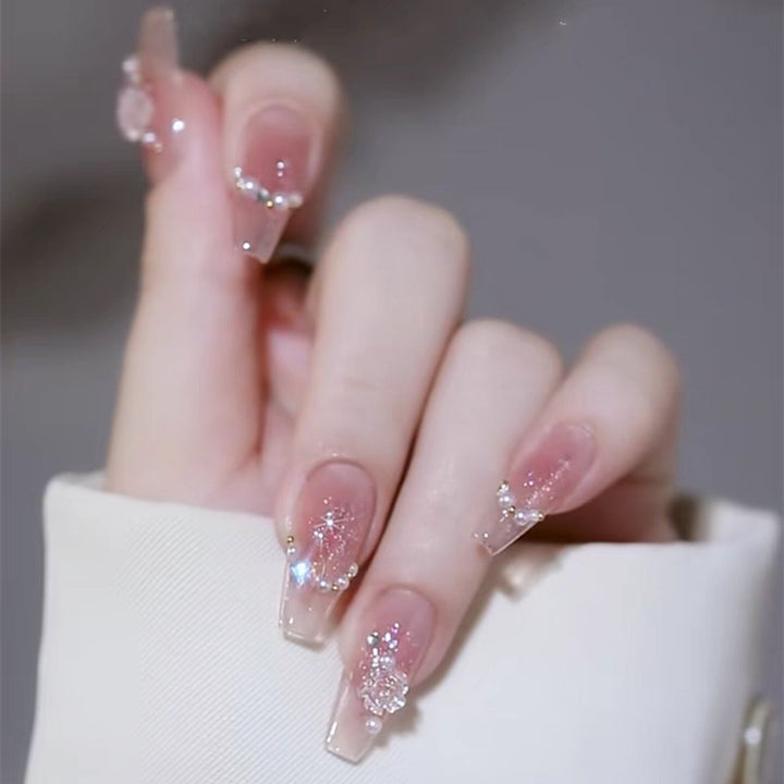 Decorative Press-On Nail Art Set Bowlift