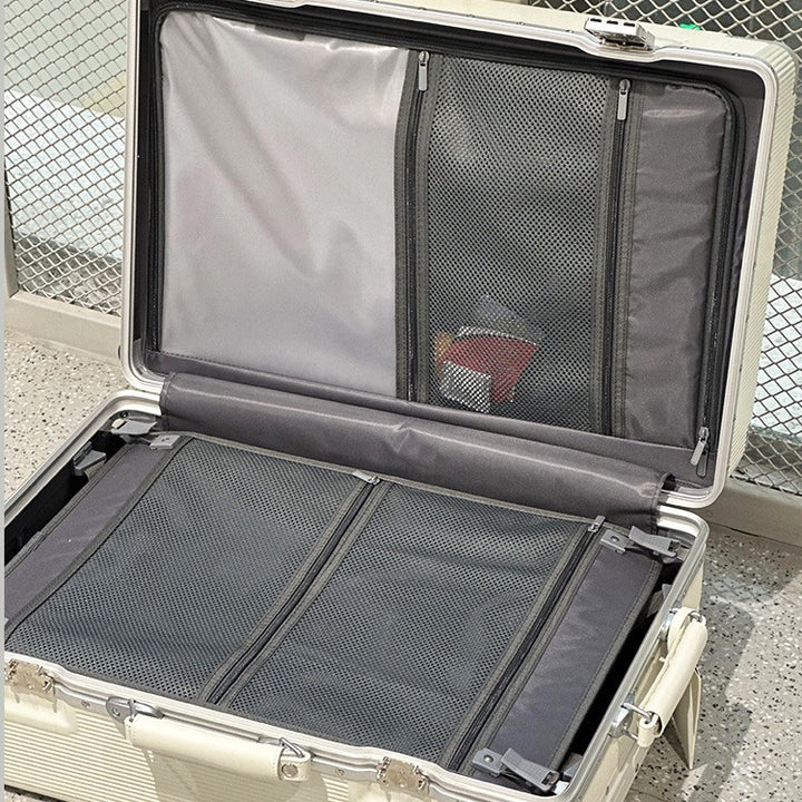 Elegant Hard-Shell Rolling Travel Case