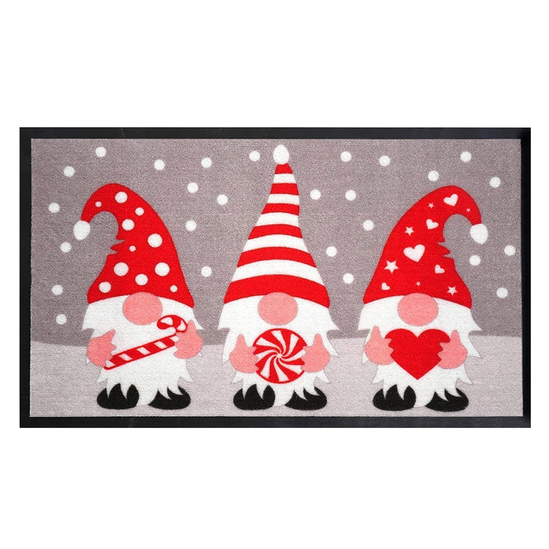 Heart-Themed Decorative Welcome Mat Bowlift