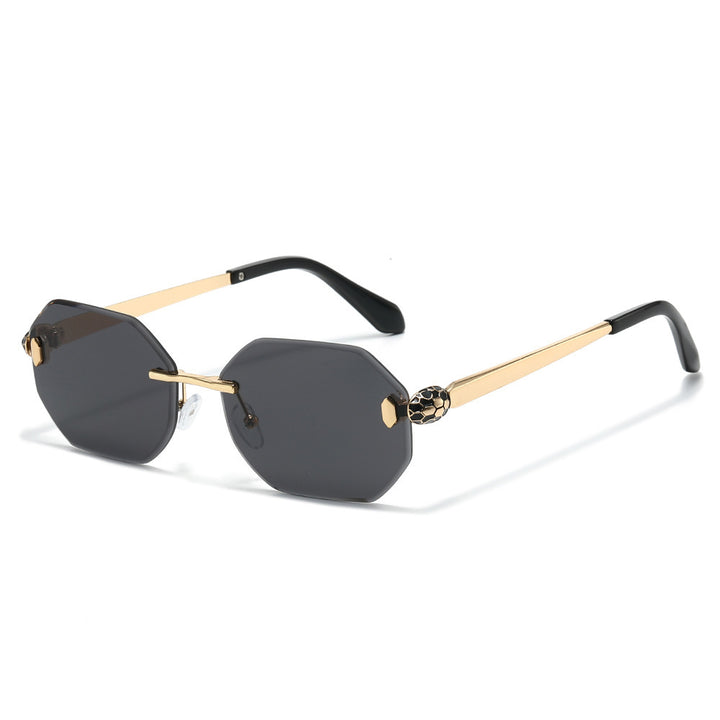 Avant-Garde Geometric Sunglasses Bowlift