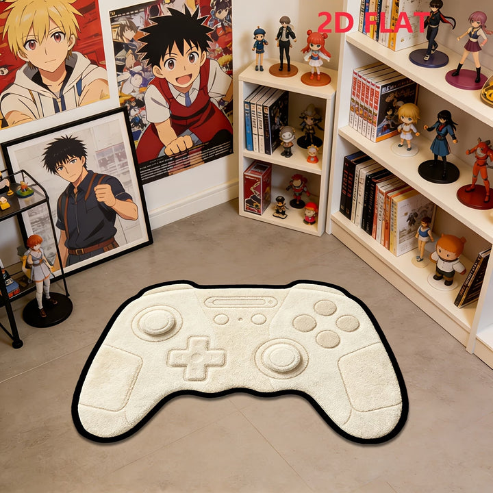 Gaming Console-Shaped Area Rug