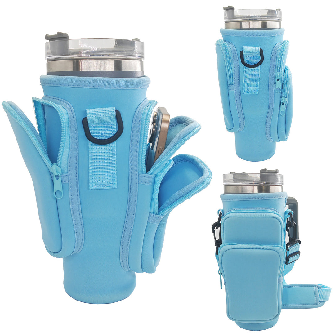 Unisex Portable Drink Container with Multifunctional Compartments Bowlift