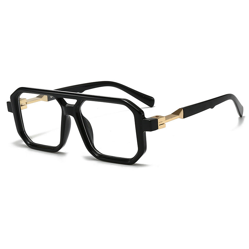 Ladies stylish oversized sunglasses with geometric frame Bowlift