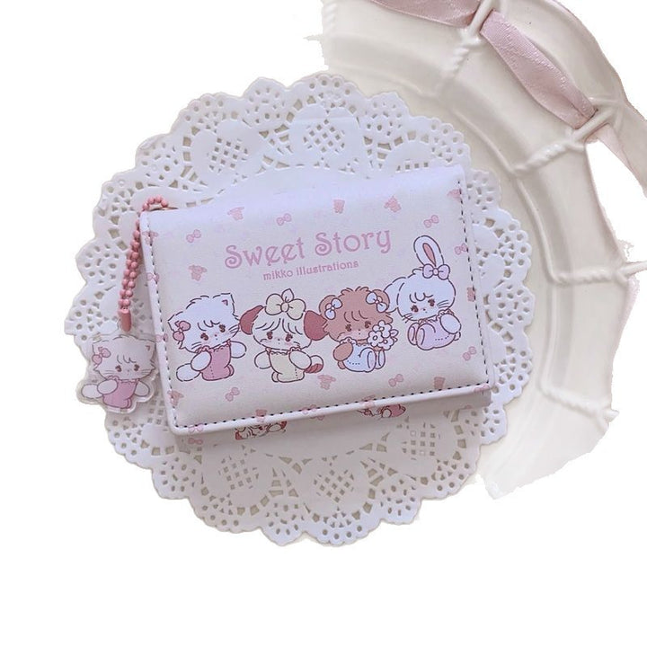 Cute Cartoon-Themed Mini Wallet Bowlift