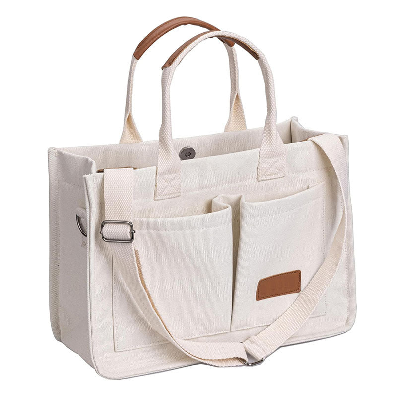 Women Multifunctional Briefcase with Compartments Bowlift