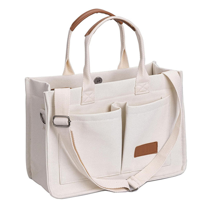 Women Multifunctional Briefcase with Compartments Bowlift