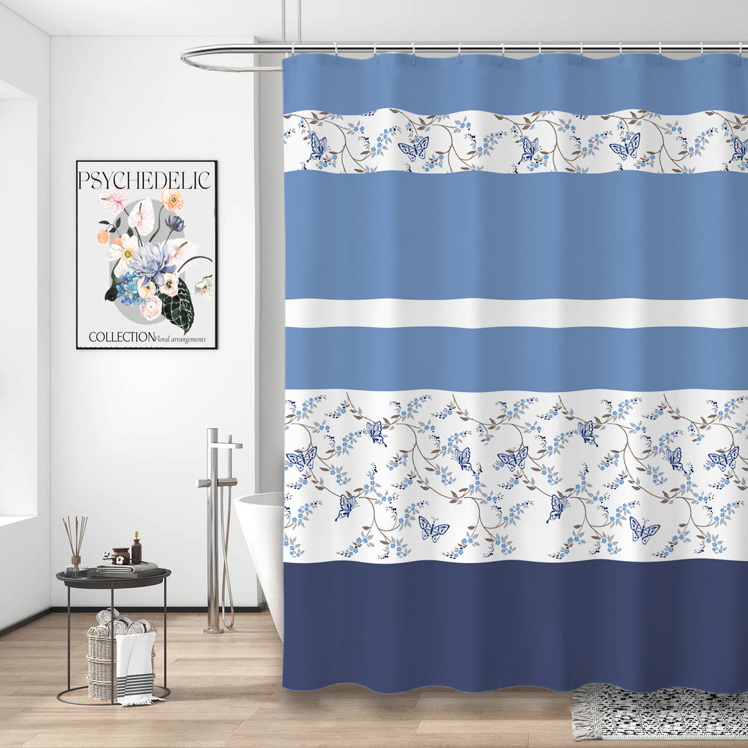 Decorative Shower Curtain Bowlift