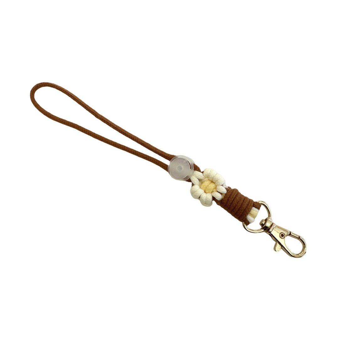 Floral Macrame Keychain Holder Bowlift