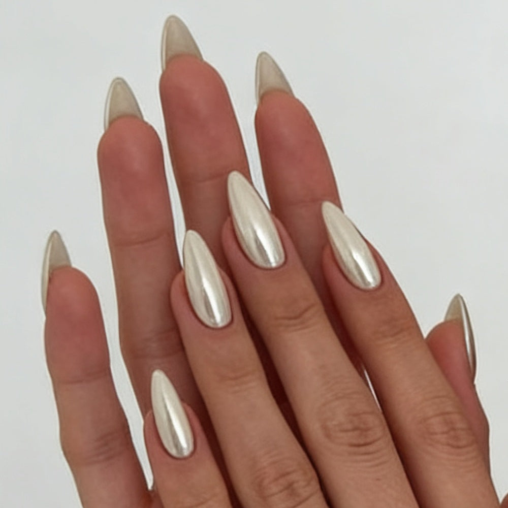 Premium Stiletto-Shaped Press-On Nails Bowlift
