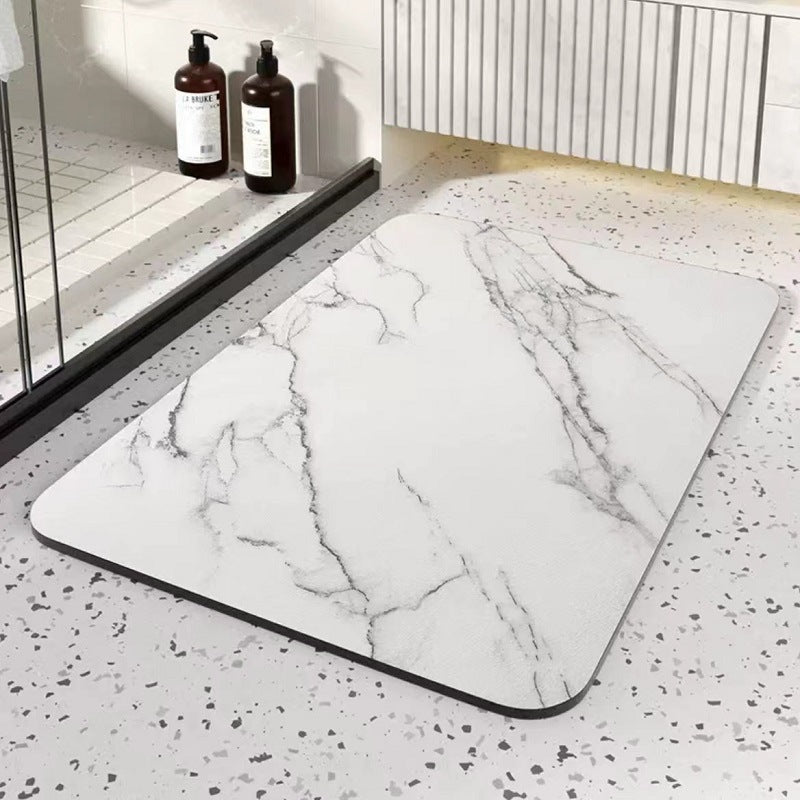 Microfiber Memory Foam Bath Mat with Non-Slip Backing Bowlift