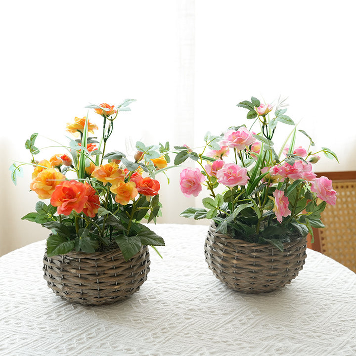 Artificial Rose Bouquet Bowlift