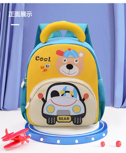 Children's Cartoon-Themed Mini School Backpack