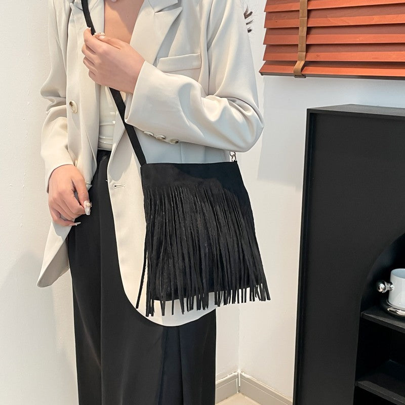 WoFringe Detail Bohemian Crossbody Bag Bowlift