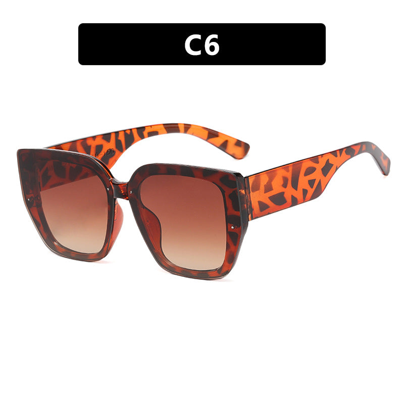 Women's oversized sunglasses with a fashionable frame and UV protection Bowlift