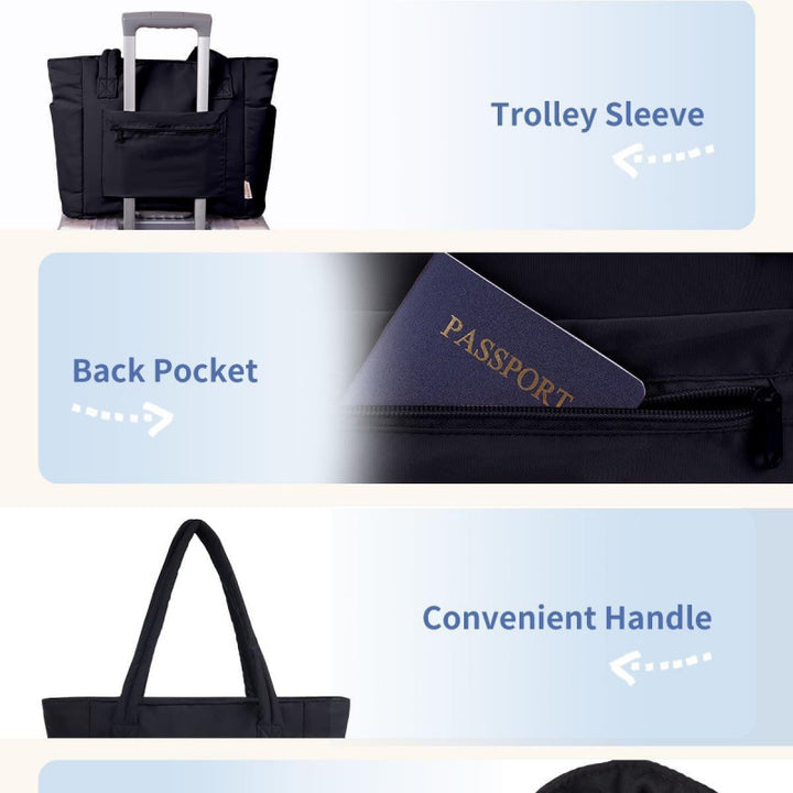 Everyday Laptop Bag with Integrated Organizer Bowlift